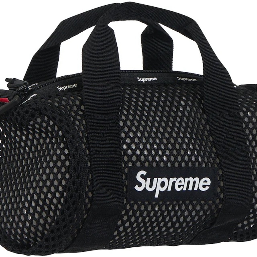 *NWT* Supreme Mesh Mini Duffle Bag (Black) SS23